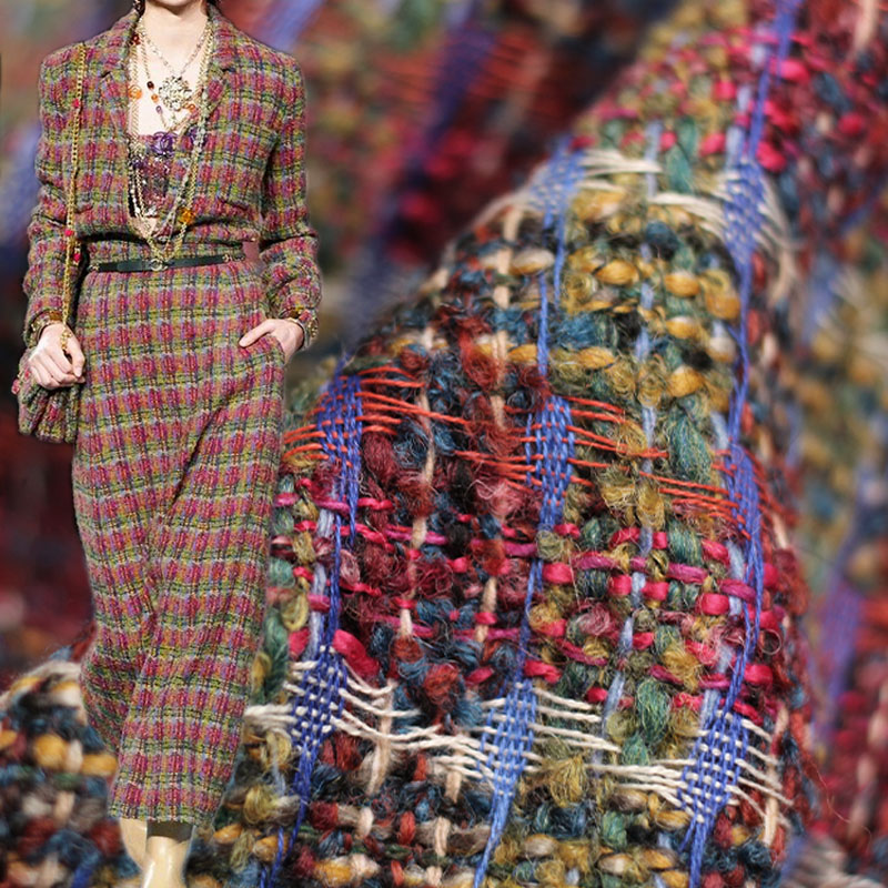 Sewing Tweed - Kain Tweed Kepang Dicelup Benang Wol