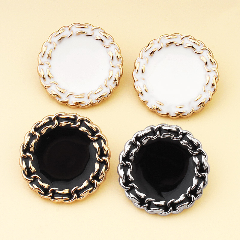Button Hole Cutter - 10 Buah Aksesori Kancing Mantel Dekoratif