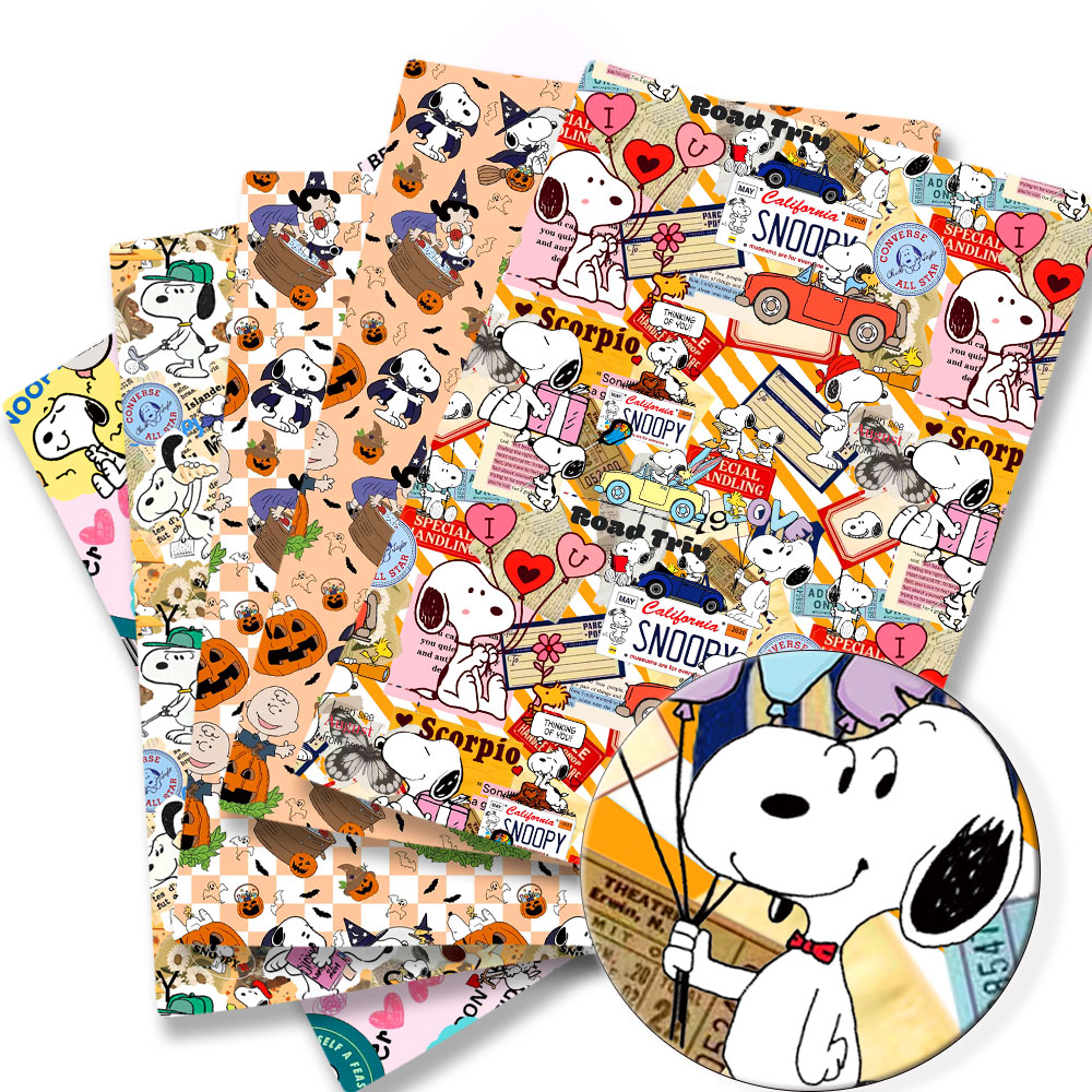 Sewing In Textile - TAKARA TOMY Snoopy Kain 140x50CM Kain