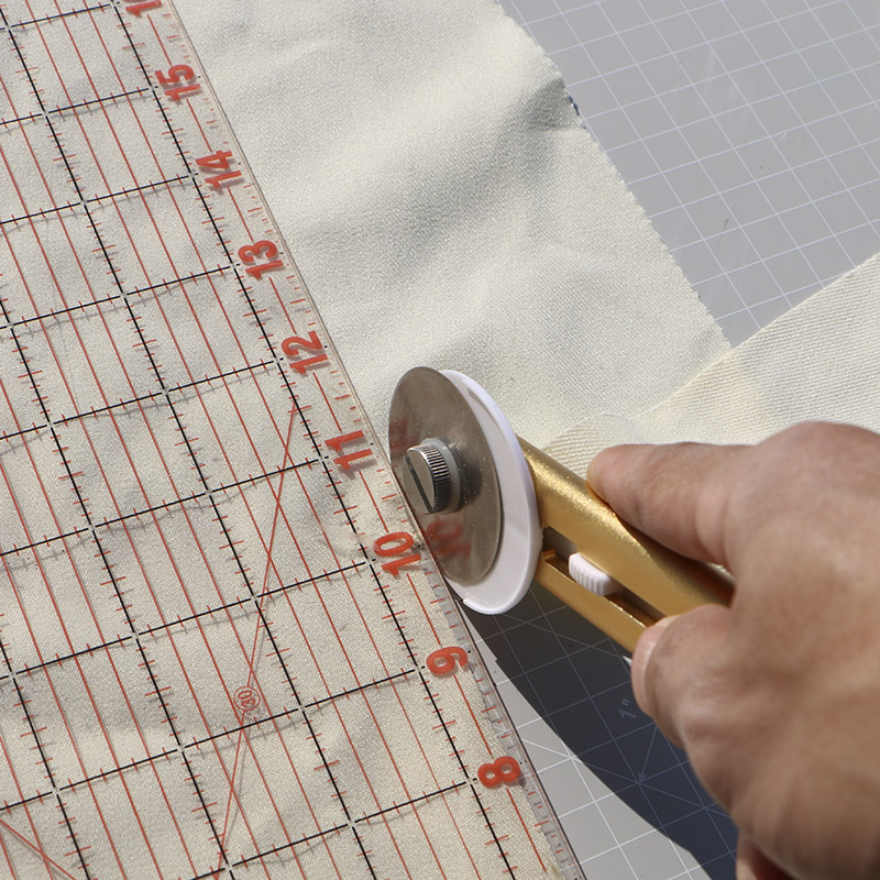 Rotary Cutter Fabric - Pisau Putar Kain 45mm, Roda Roller