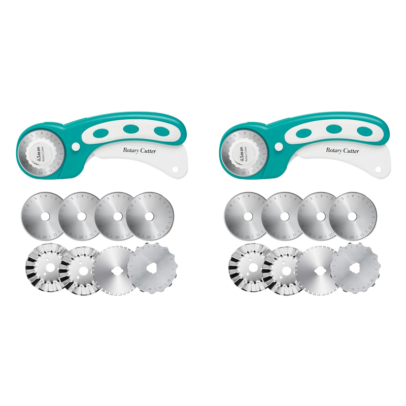 Rotary Cutter Fabric - 【HARI INI SAJA!】2 Buah Pemotong Putar
