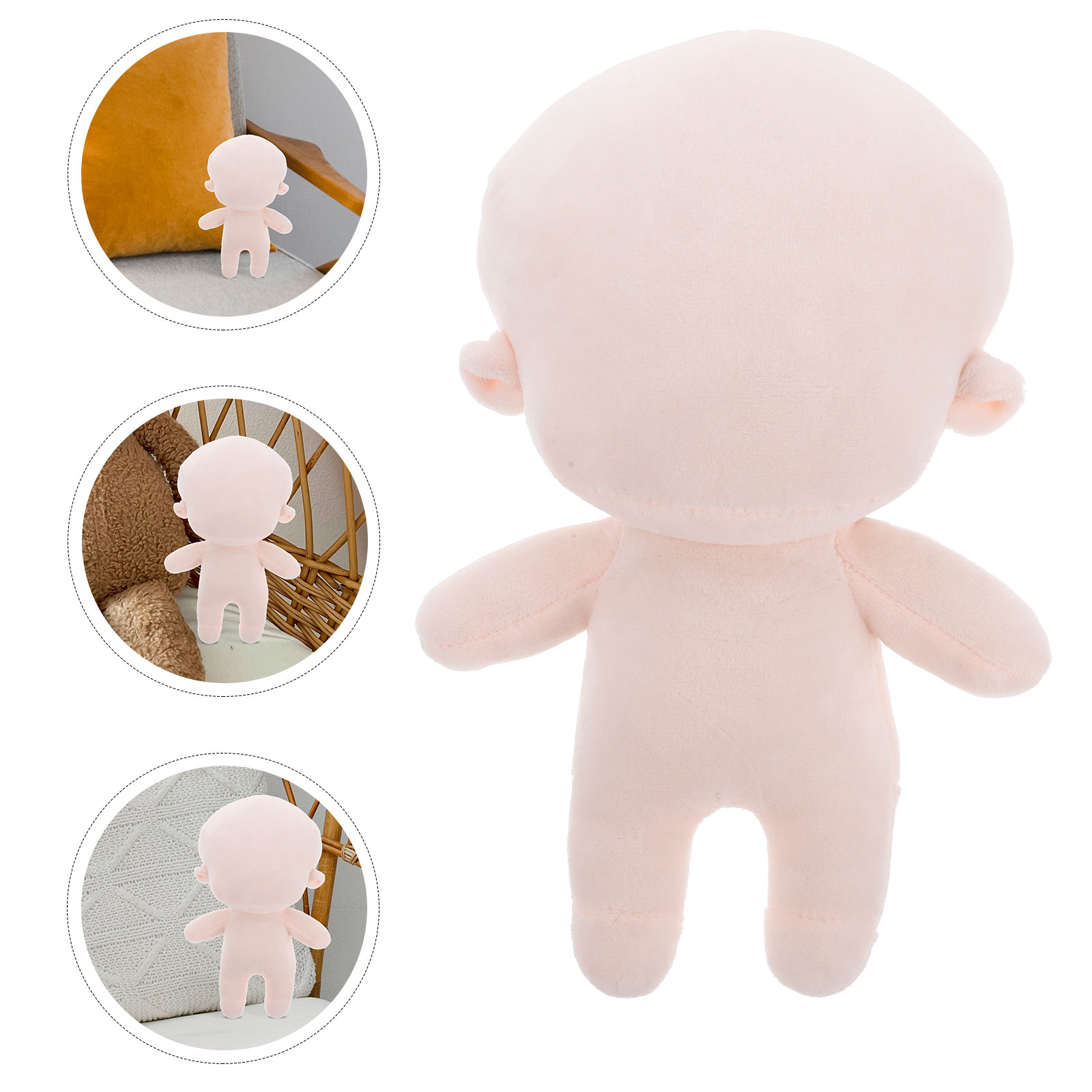 Sewing In Textile - Boneka Kain Katun Lembut dengan Tubuh