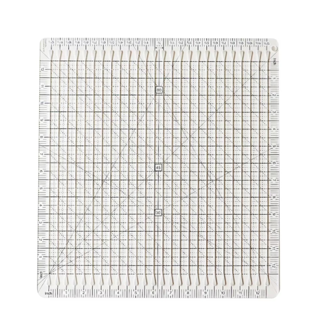 Quilting Ruler Square - Penggaris Quilting 5-in-1 Cutting Assistant dari