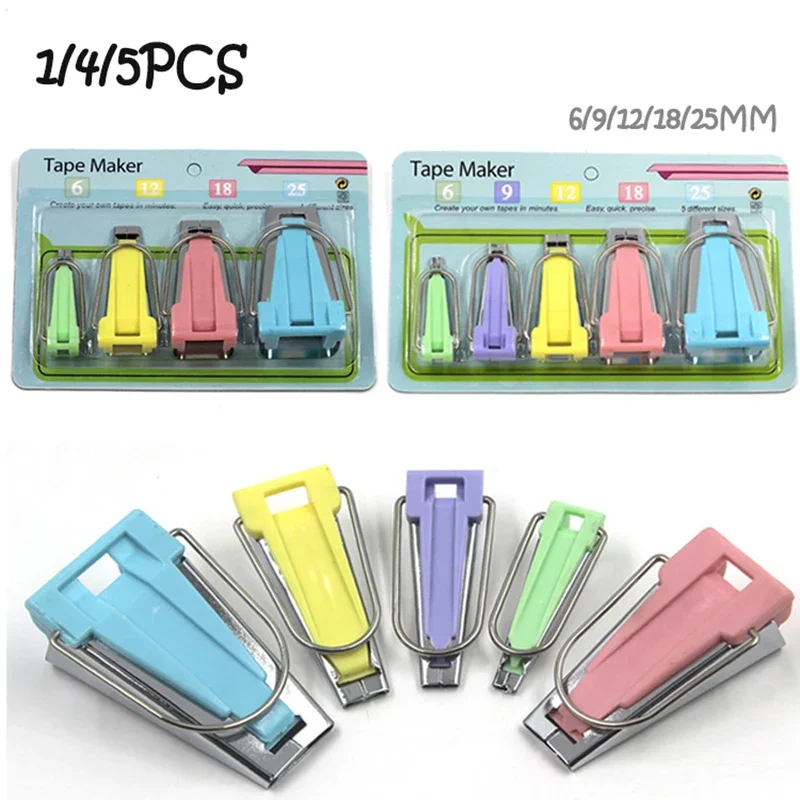 Binding Tape Bias - Set Pembuat Pita Bias Profesional dengan
