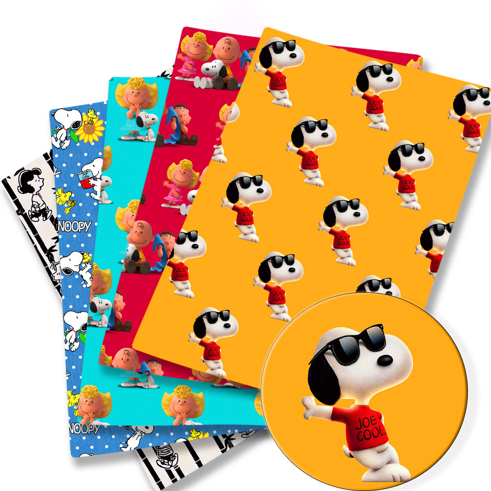 Sewing In Textile - TAKARA TOMY Snoopy Kain 140x50CM Kain