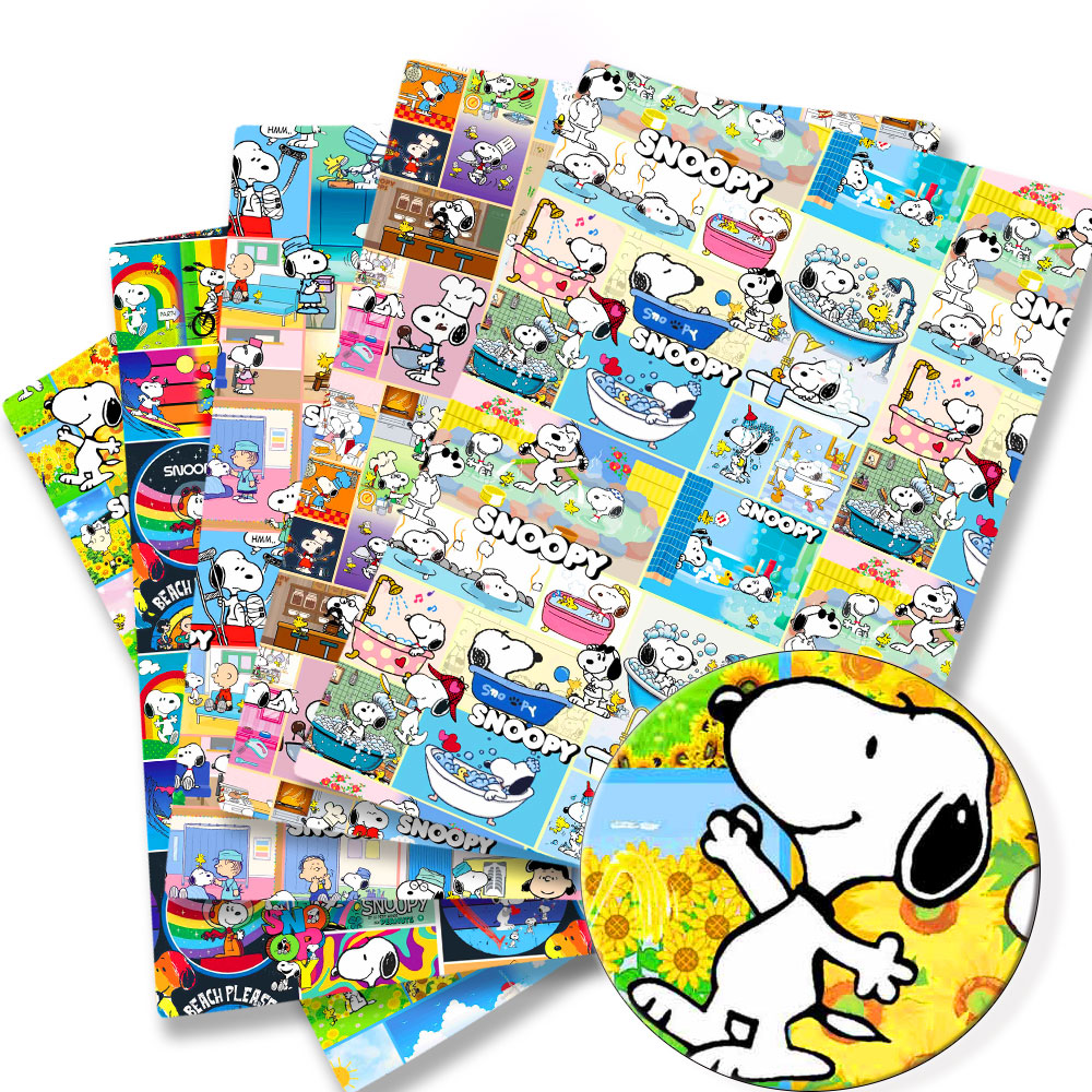 Sewing In Textile - TAKARA TOMY Snoopy Kain 140x50CM Kain