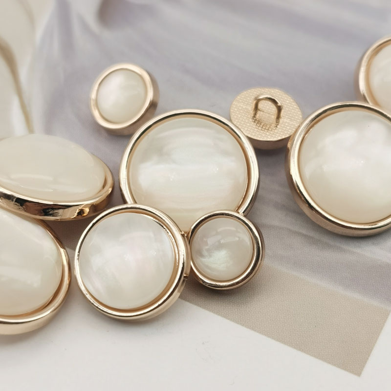 Button Hole Cutter - Kancing logam mutiara warna 10/15/19mm untuk