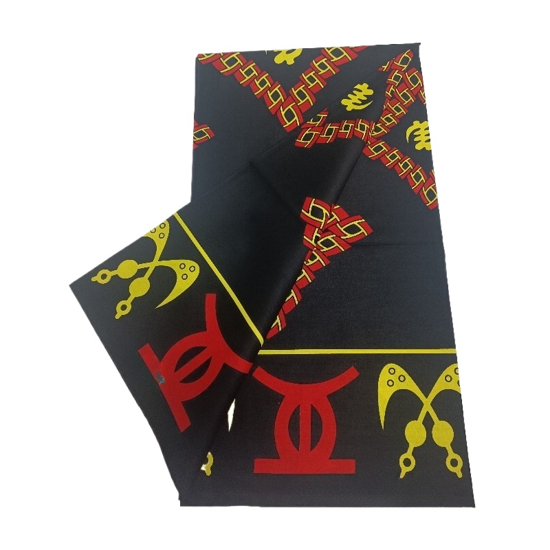 Sewing Batik - Kain Wax Afrika Terbaru 6 yard,
