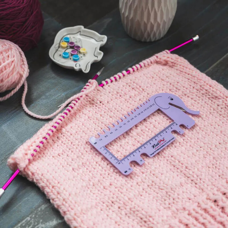 Alat Rajut Knitpro, Pengukur B - Sewing In Textile ulasan dan harga