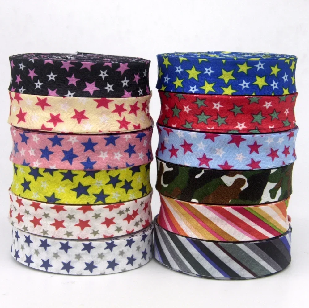 Pita Bias Pola Garis Bintang C - Binding Tape Bias ulasan dan harga