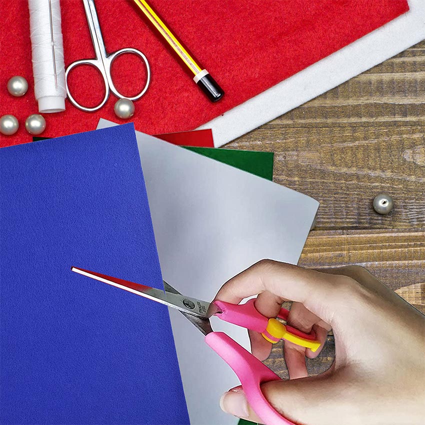 Lembaran Felt Perekat Lembaran - Sewing Textile Art ulasan dan harga