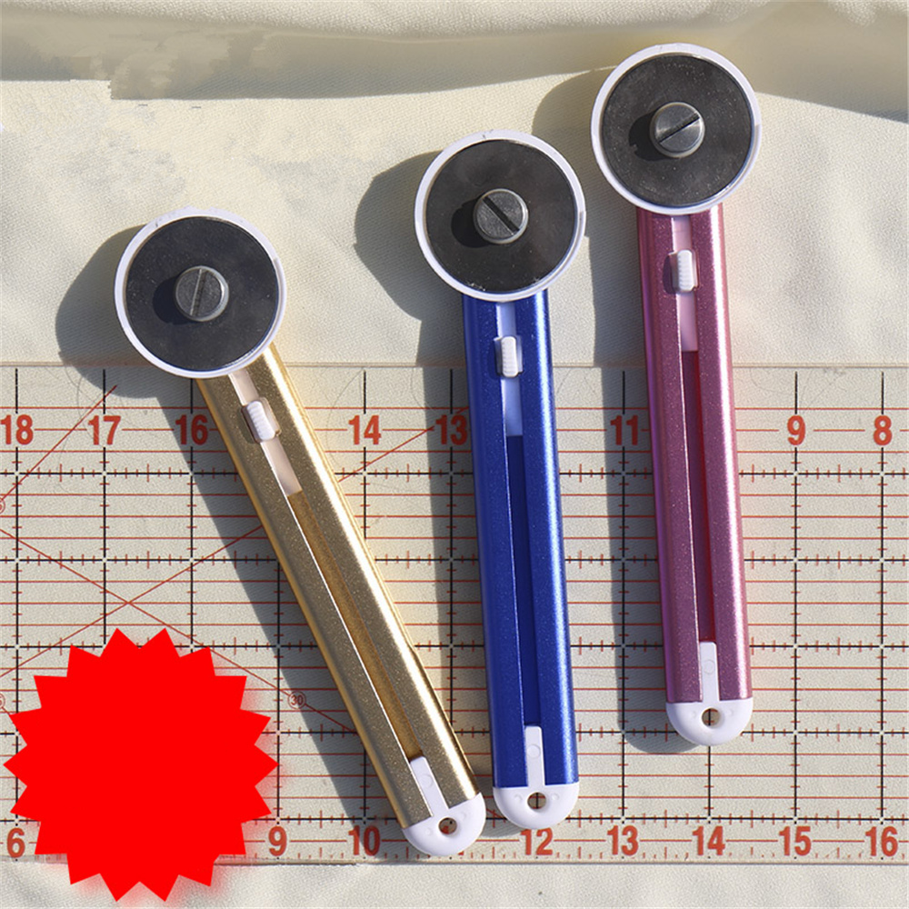 Pisau Putar Kain 45mm, Roda Ro - Rotary Cutter Fabric ulasan dan harga