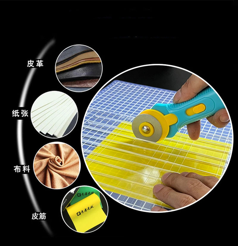 Pisau pemotong bulat baja Puta - Rotary Cutter Fabric ulasan dan harga