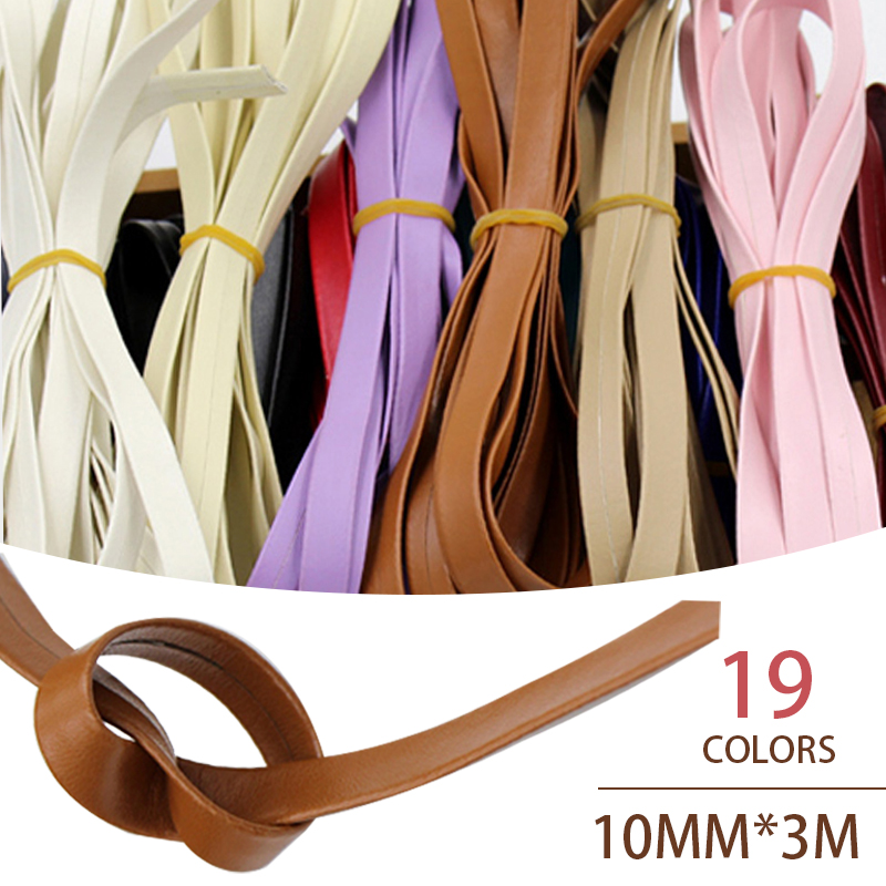 3Meter Pita Ikat Bias PU Kulit - Binding Tape Bias ulasan dan harga