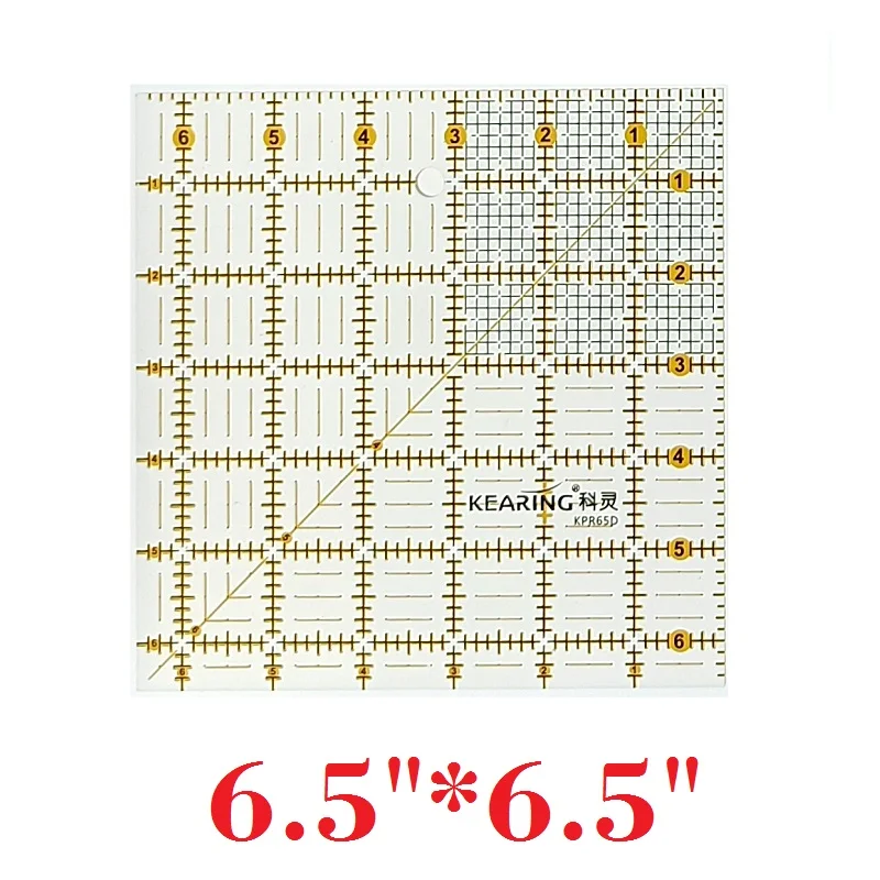 Penggaris Tambal Sulam Akrilik - Quilting Ruler Square ulasan dan harga
