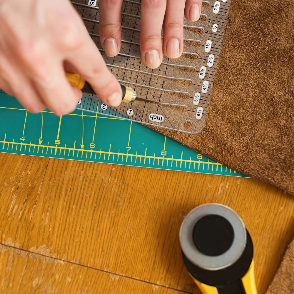 Penggaris Quilting 5-in-1 Cutt - Quilting Ruler Square ulasan dan harga