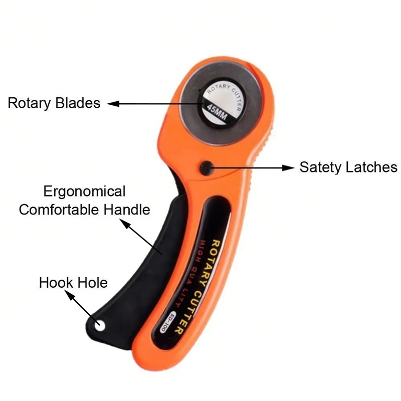 Pisau Roda 45MM untuk Memotong - Rotary Cutter Fabric ulasan dan harga