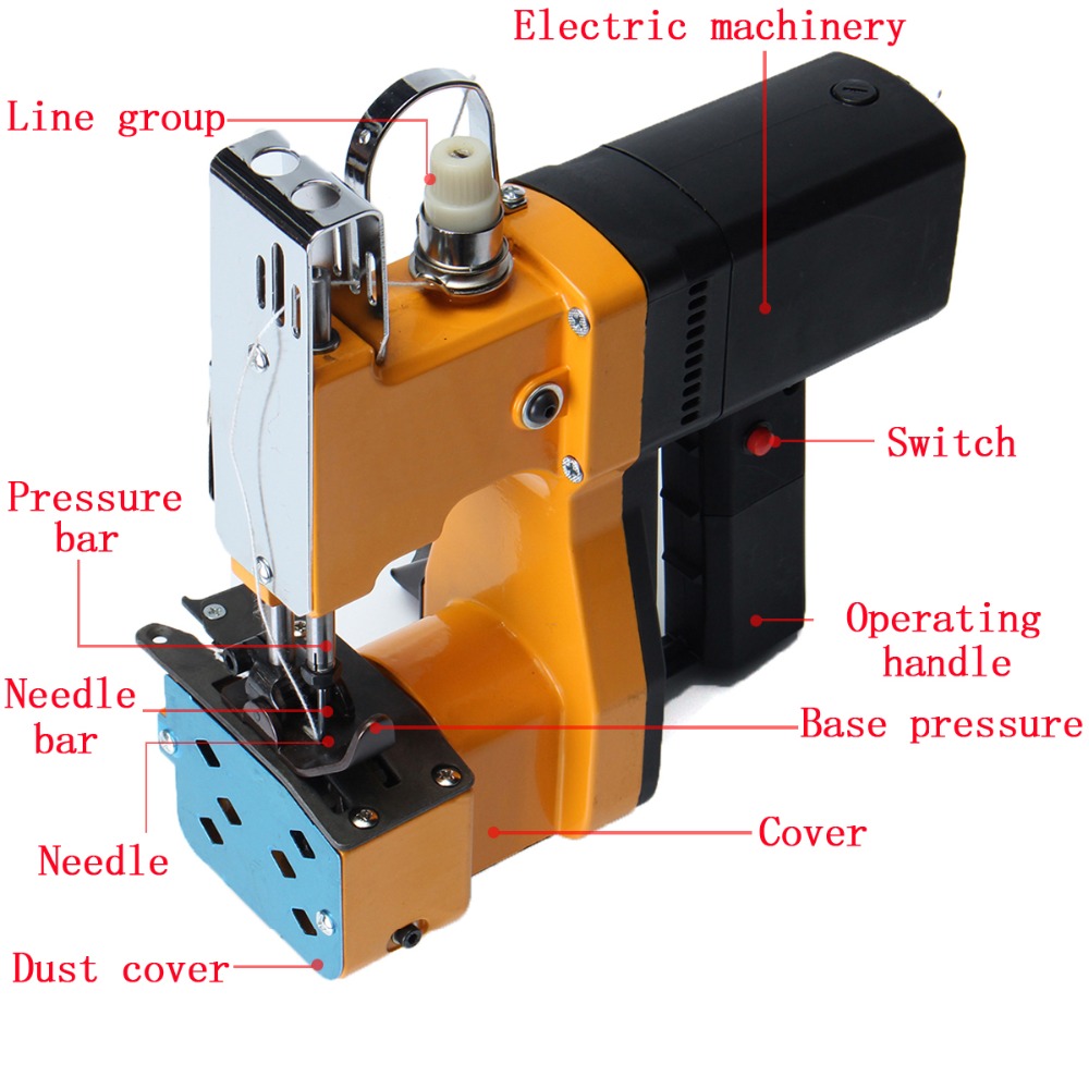 Mesin Jahit Penutup Tas Anyama - Sewing Machine In Textile Industry ulasan dan harga