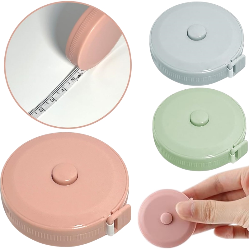 Pita Ukur Mini 1.5M Dua Sisi,  - Sewing Recycle ulasan dan harga