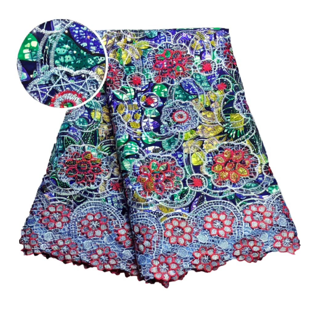 Kain Lace Lilin Afrika 100% Ka - Sewing Batik ulasan dan harga