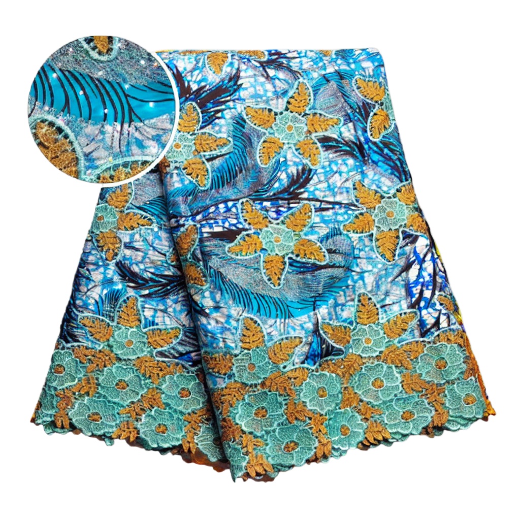 Kain Lace Lilin Afrika 100% Ka - Sewing Batik ulasan dan harga