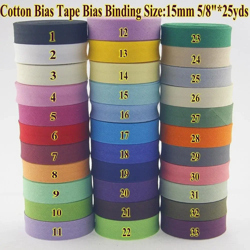 Pita ikat 100% katun Bias, uku - Binding Tape Bias ulasan dan harga