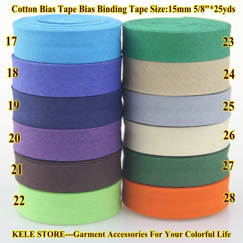 Pita ikat 100% katun Bias, uku - Binding Tape Bias ulasan dan harga