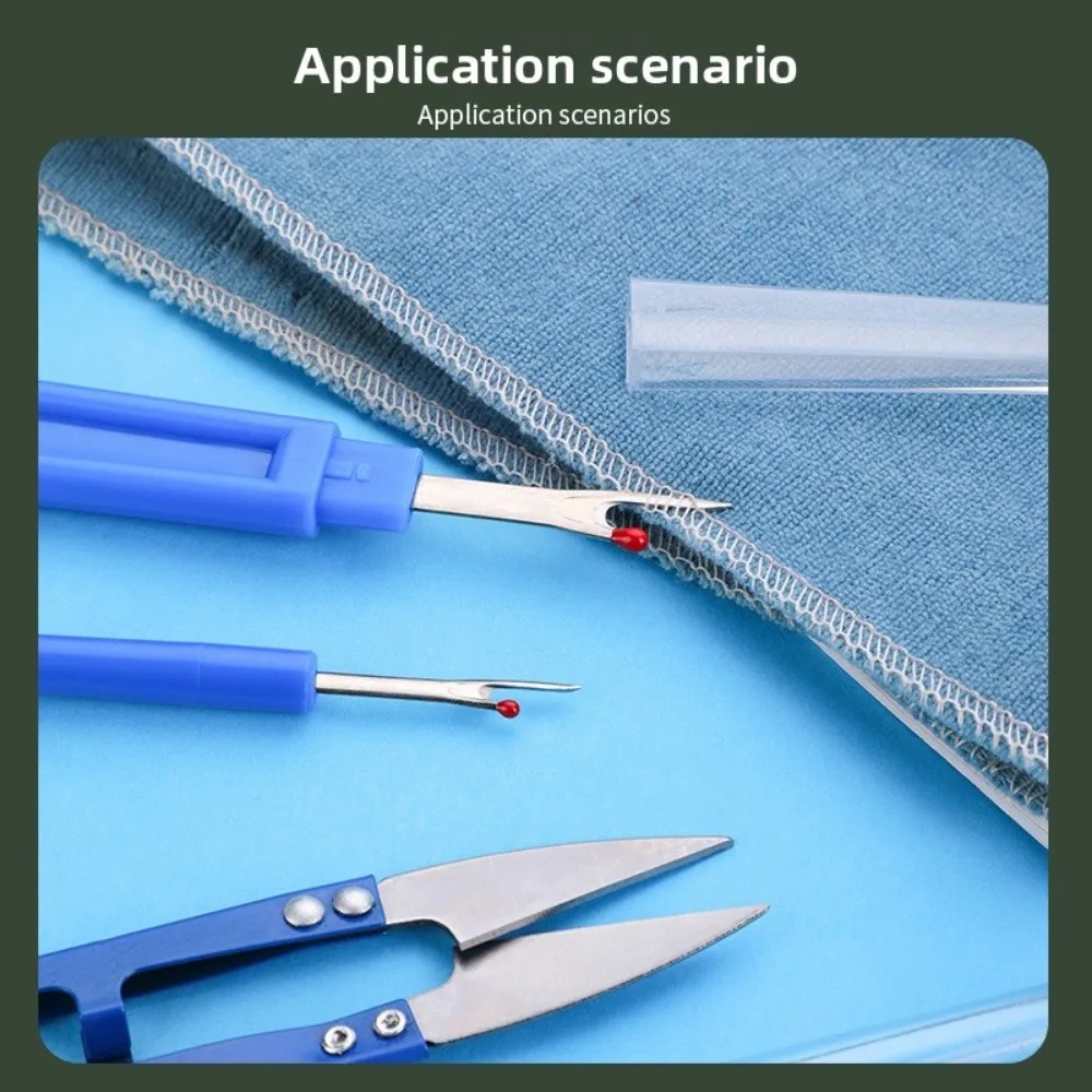 Perlengkapan Jahit Biru 5Pcs P - Sewing Repair ulasan dan harga