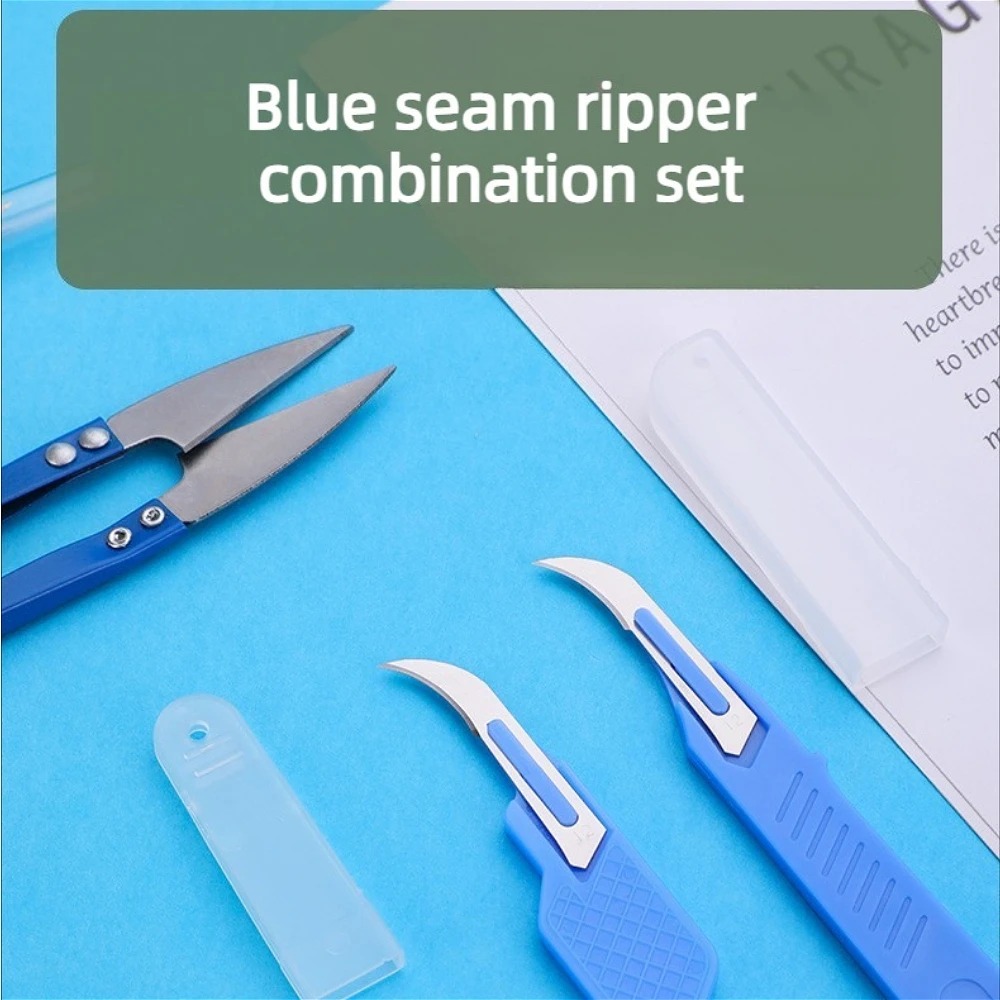 Perlengkapan Jahit Biru 5Pcs P - Sewing Repair ulasan dan harga