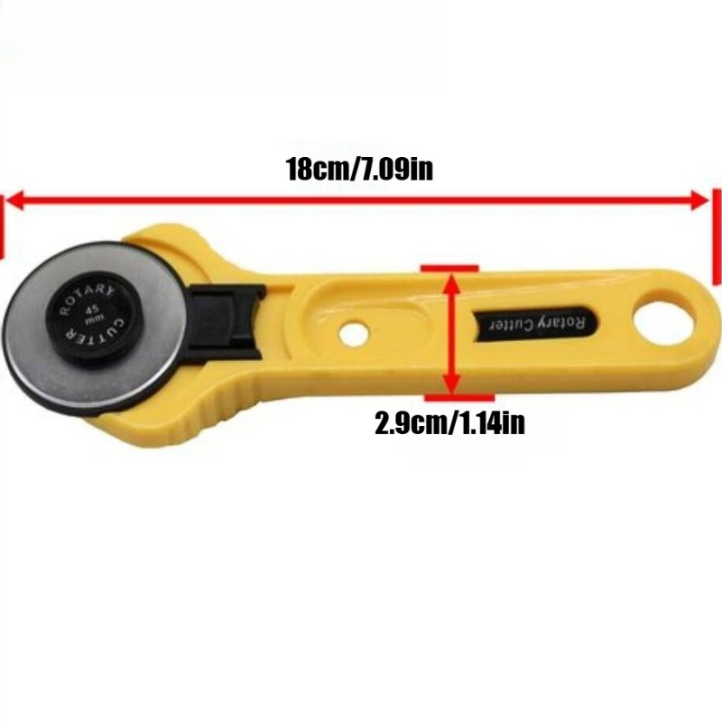 Set Pemotong Putar 1.1 Inci/28 - Rotary Cutter Fabric ulasan dan harga