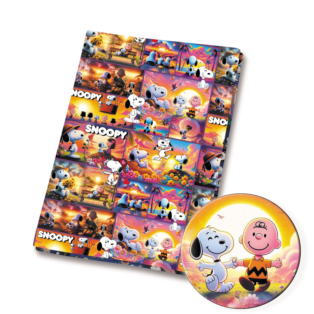 TAKARA TOMY Snoopy Kain 140x50 - Sewing In Textile ulasan dan harga