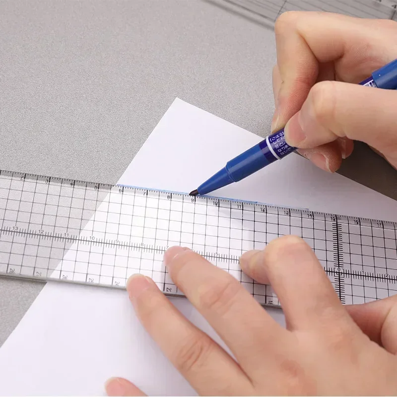 1/2 Buah 15Cm Penggaris Tambal - Quilting Ruler Square ulasan dan harga