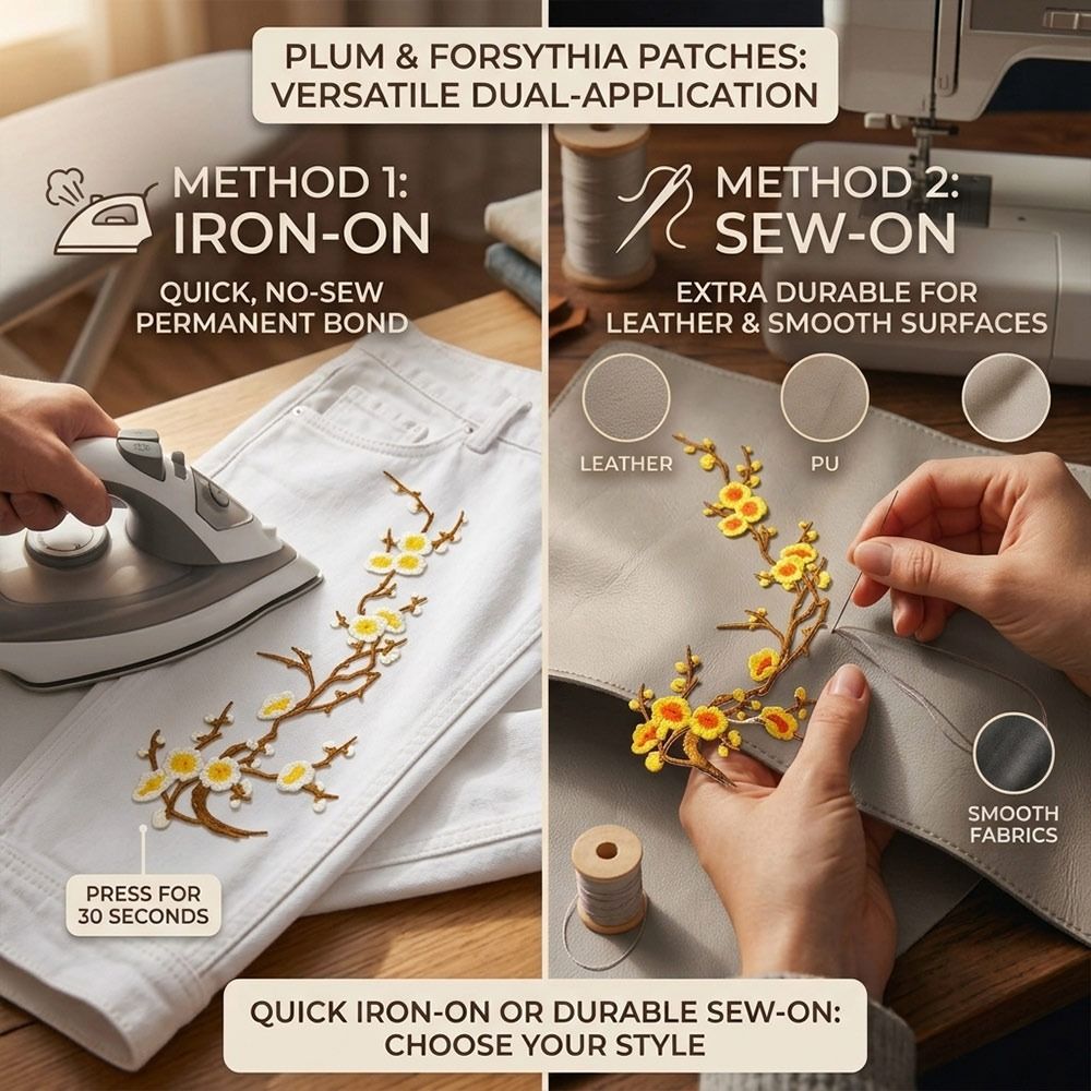 Patch Bunga Sakura DIY untuk D - Sewing In Textile ulasan dan harga