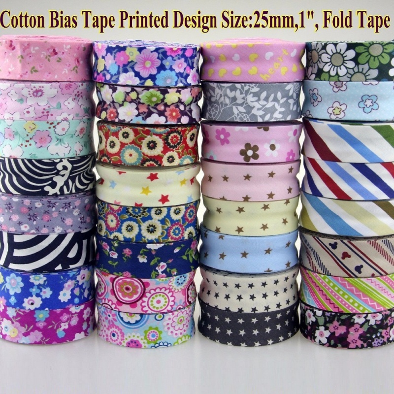 Pita Bias Katun Lipat Tunggal, - Binding Tape Bias ulasan dan harga