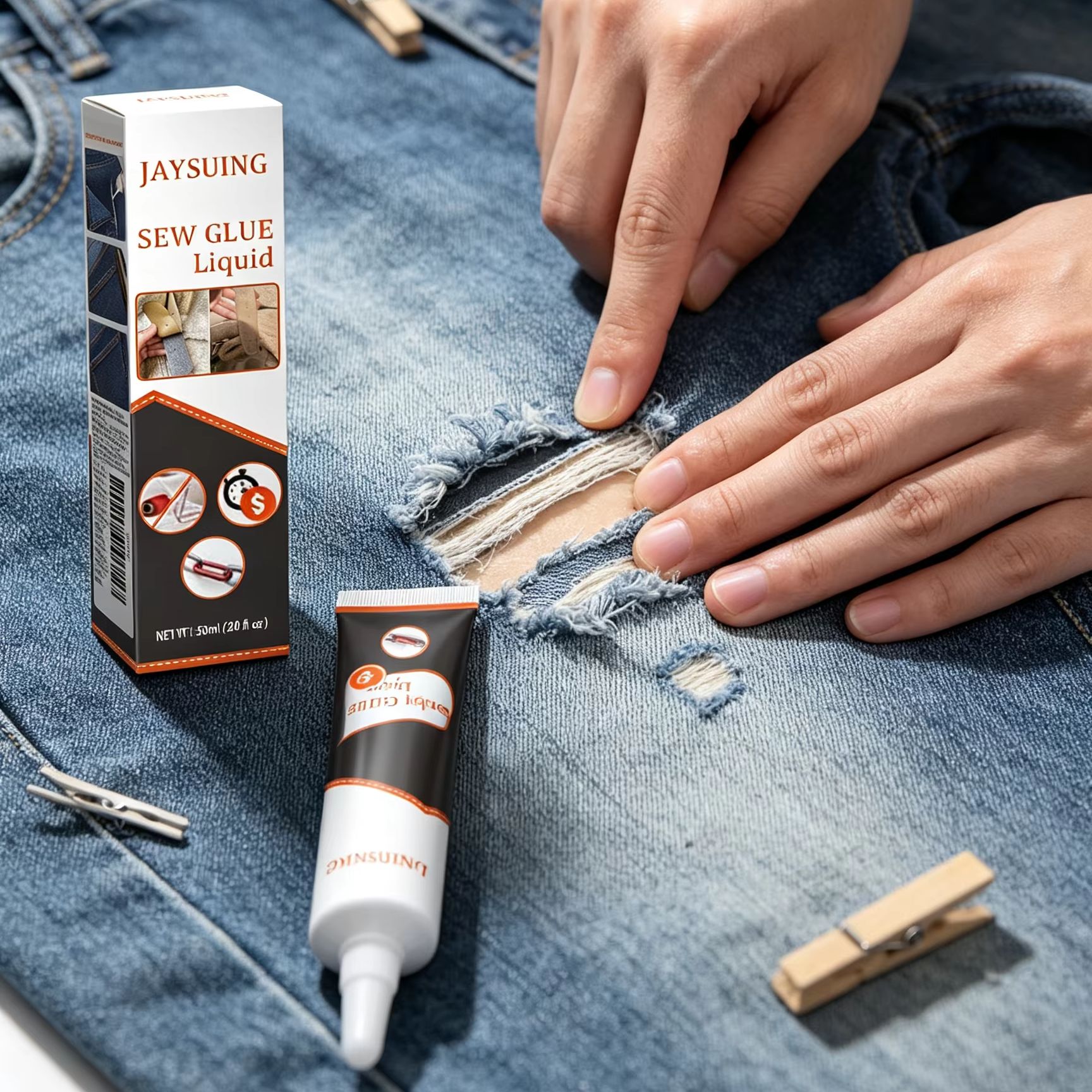 Lem Jahit Jaysuing, Perekat Pa - Sewing Repair ulasan dan harga