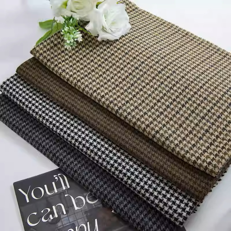 Kain Tweed Rajut Motif Houndst - Sewing Tweed ulasan dan harga
