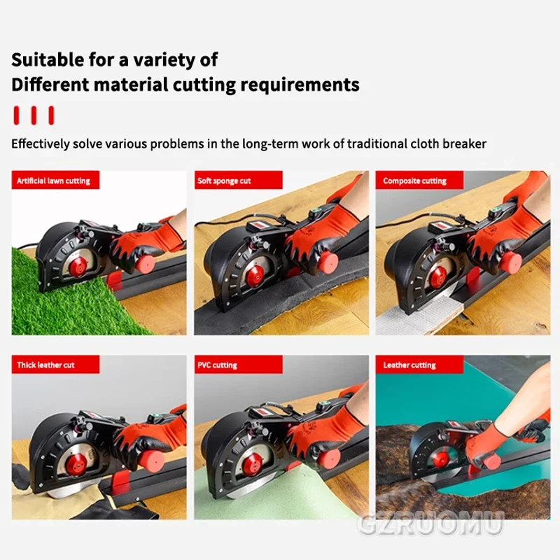 Pemotong Kain Putar Listrik 16 - Rotary Cutter Fabric ulasan dan harga