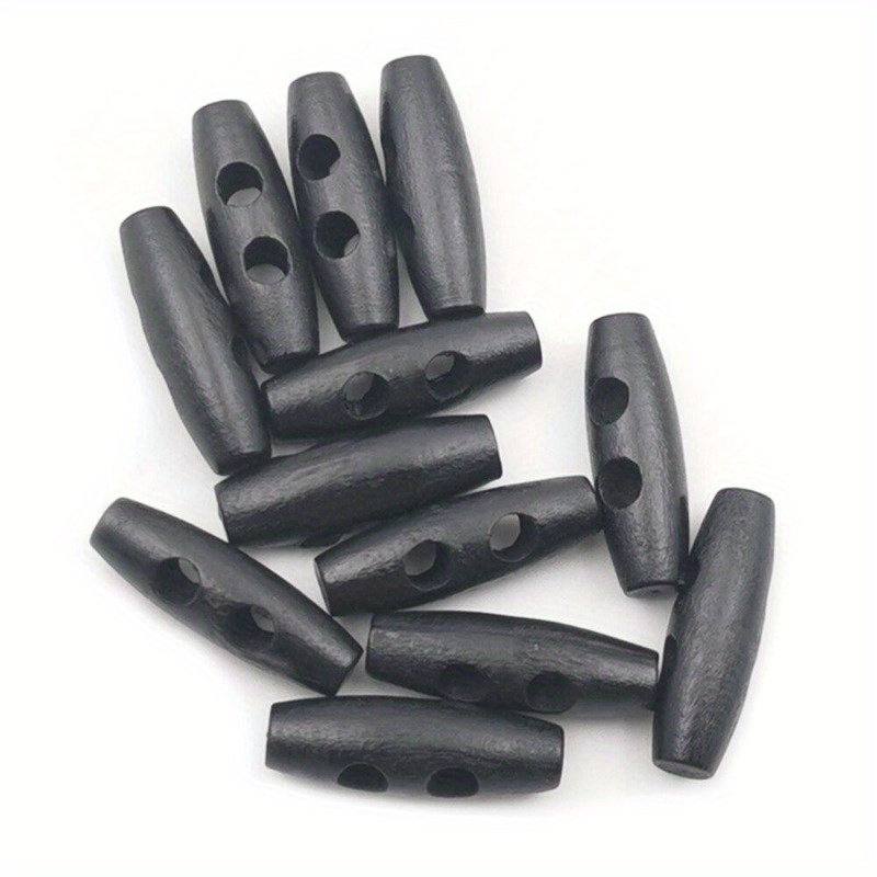 50 Buah Kancing Toggle Kayu Da - Sewing Recycle ulasan dan harga