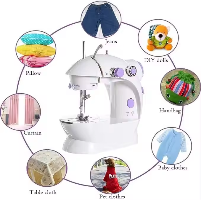 Mesin Jahit Mini Listrik untuk - Sewing Machine In Textile Industry ulasan dan harga