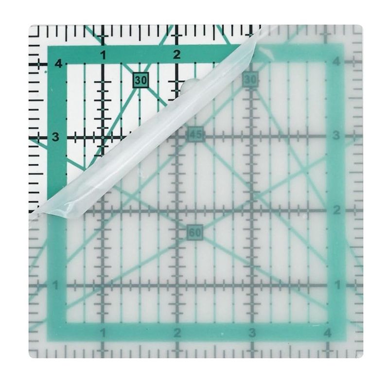 Penggaris Quilting, 4 Template - Quilting Ruler Square ulasan dan harga