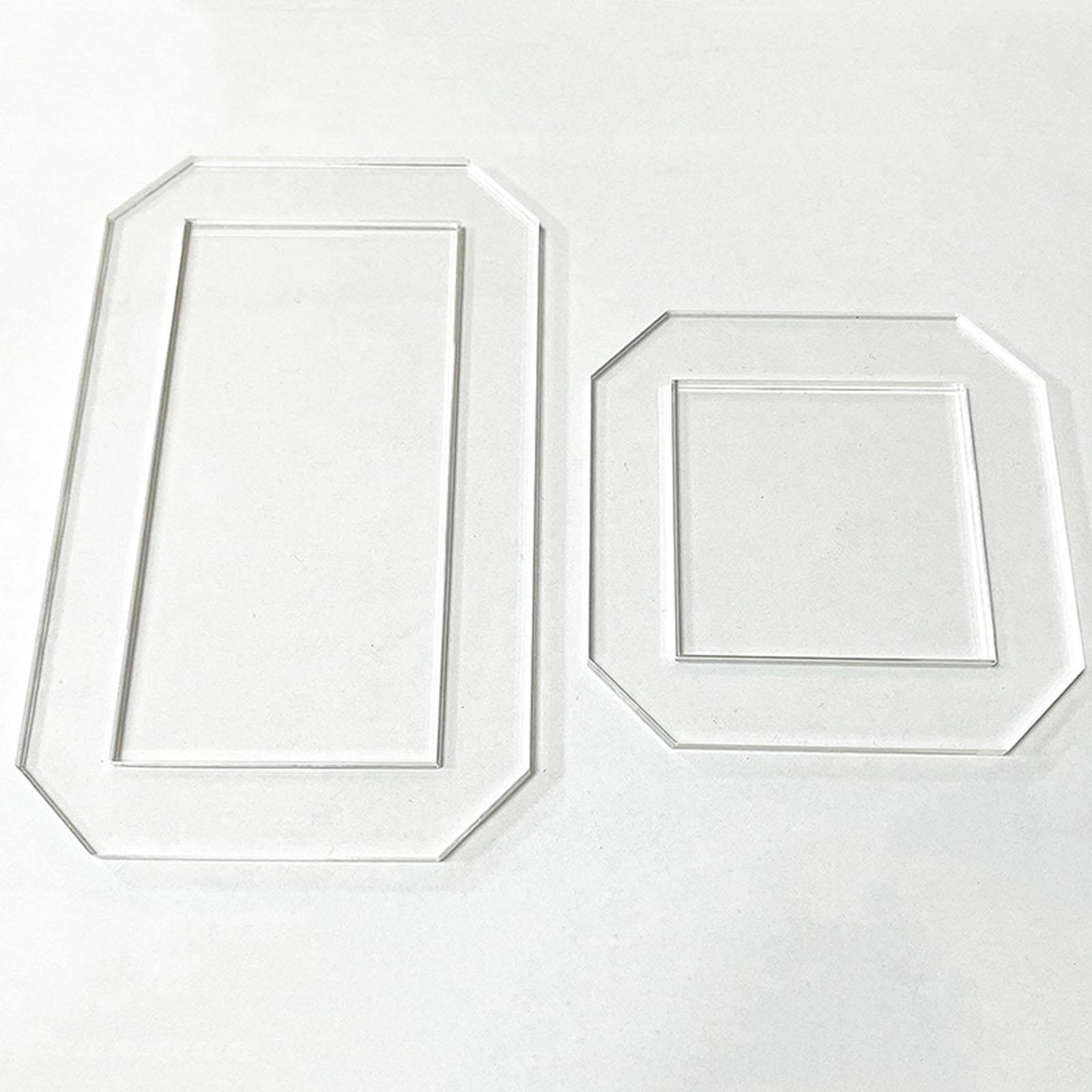 2 Buah Templat Quilting Pengga - Quilting Ruler Square ulasan dan harga