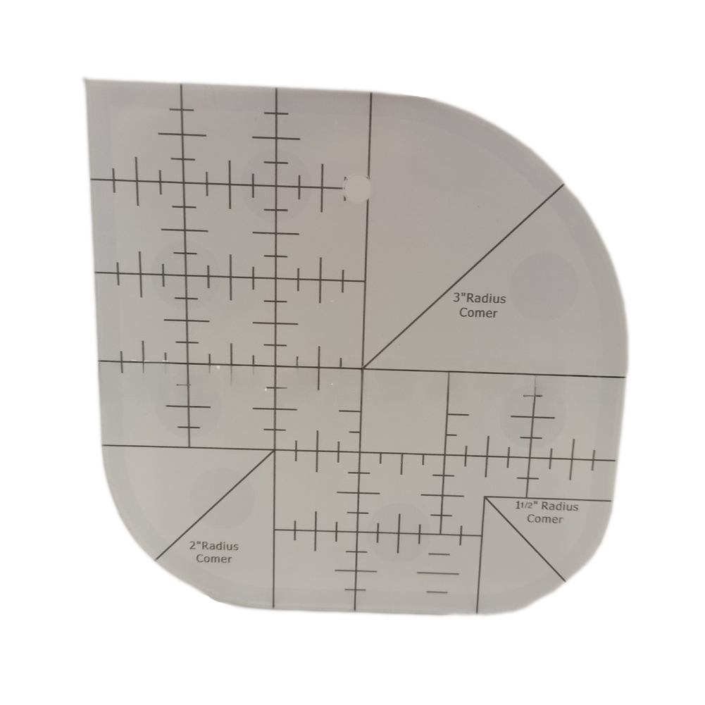 Penggaris Akrilik untuk Miter  - Quilting Ruler Square ulasan dan harga