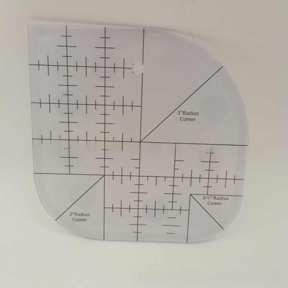 Penggaris Akrilik untuk Miter  - Quilting Ruler Square ulasan dan harga